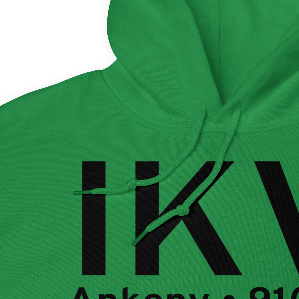 Ankeny (KIKV) Airport Hoodie Sweatshirt 