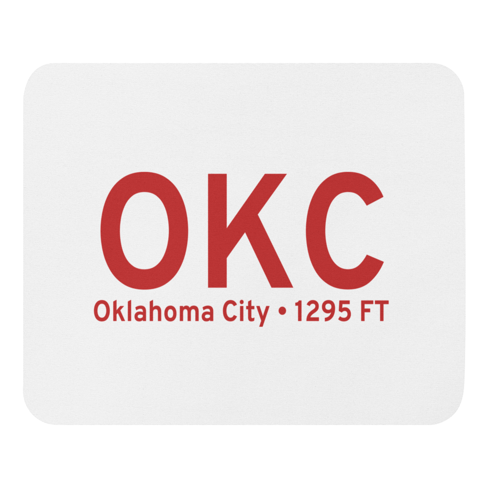 Oklahoma City (KOKC) Airport  Mouse Pad 