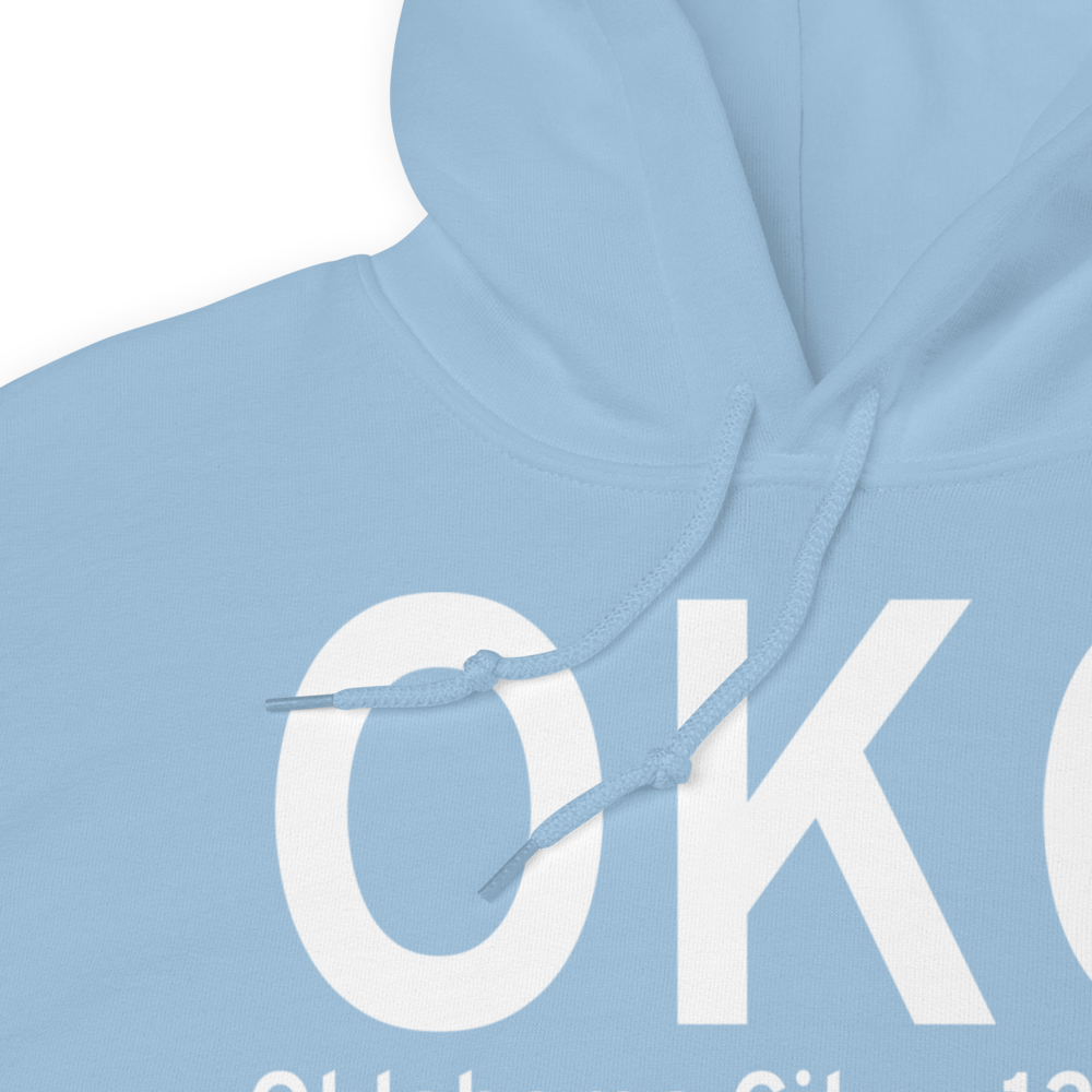 Oklahoma City (KOKC) Airport Hoodie Sweatshirt 