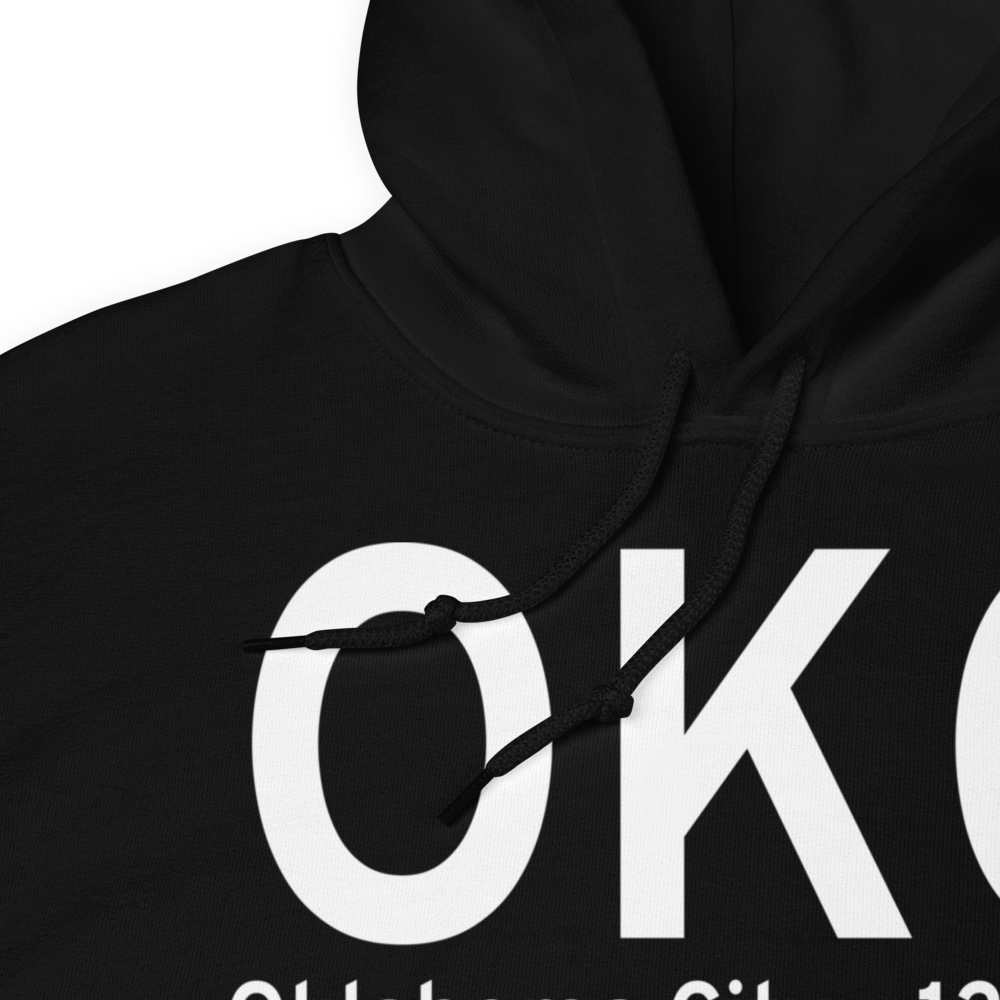 Oklahoma City (KOKC) Airport Hoodie Sweatshirt 