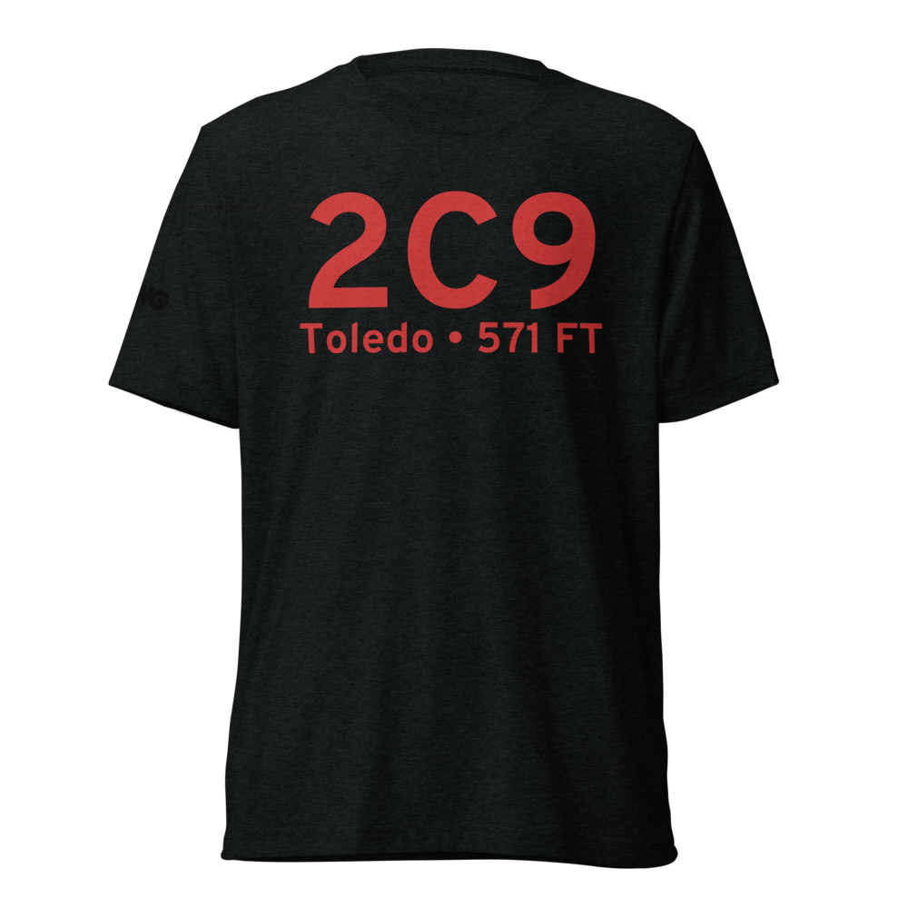 Toledo (US-0324) Airport Tri-blend T-Shirt 