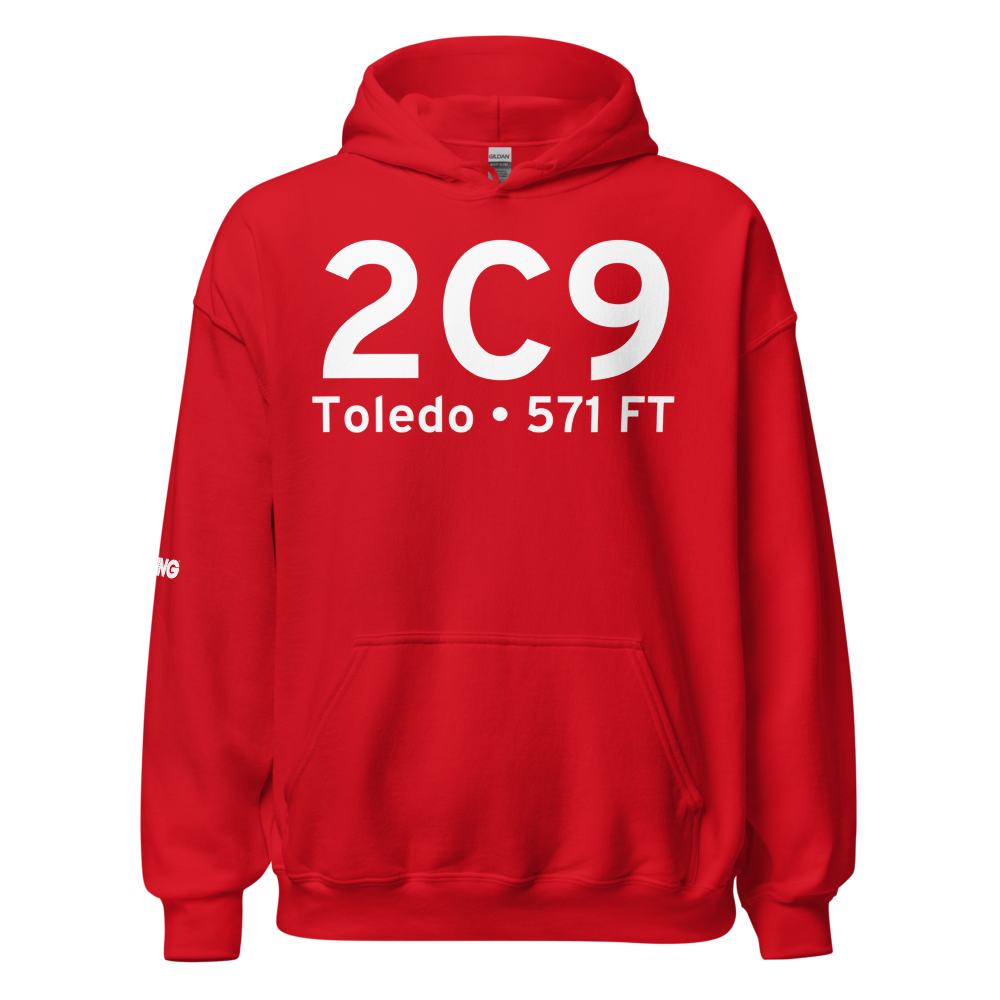 Toledo (US-0324) Airport Hoodie Sweatshirt 
