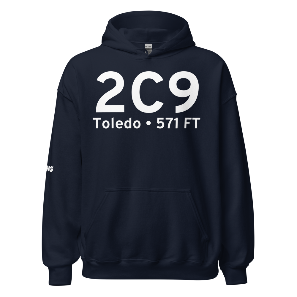 Toledo (US-0324) Airport Hoodie Sweatshirt 