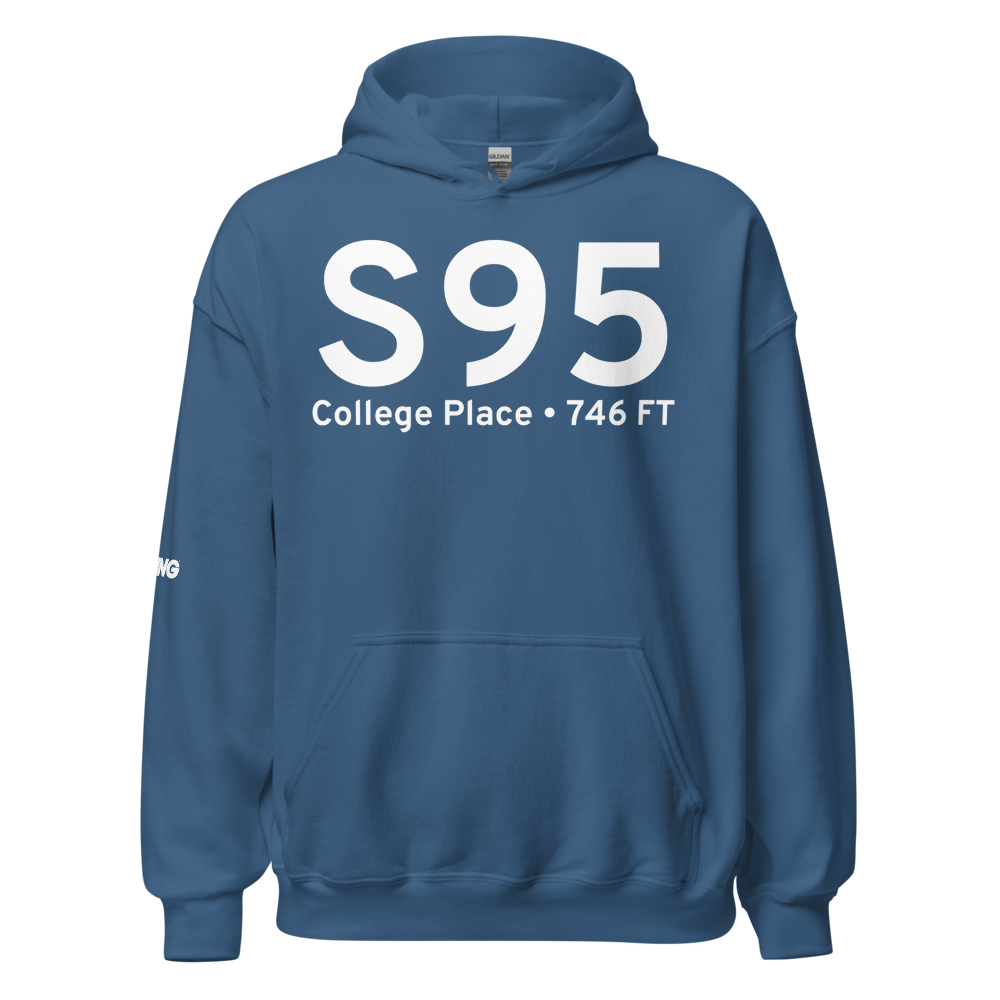 College Place (KS95) Airport Hoodie Sweatshirt 