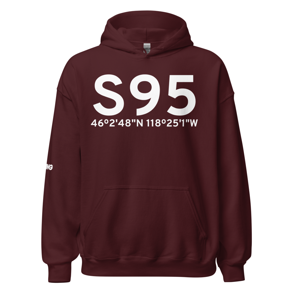 College Place (KS95) Airport Hoodie Sweatshirt 