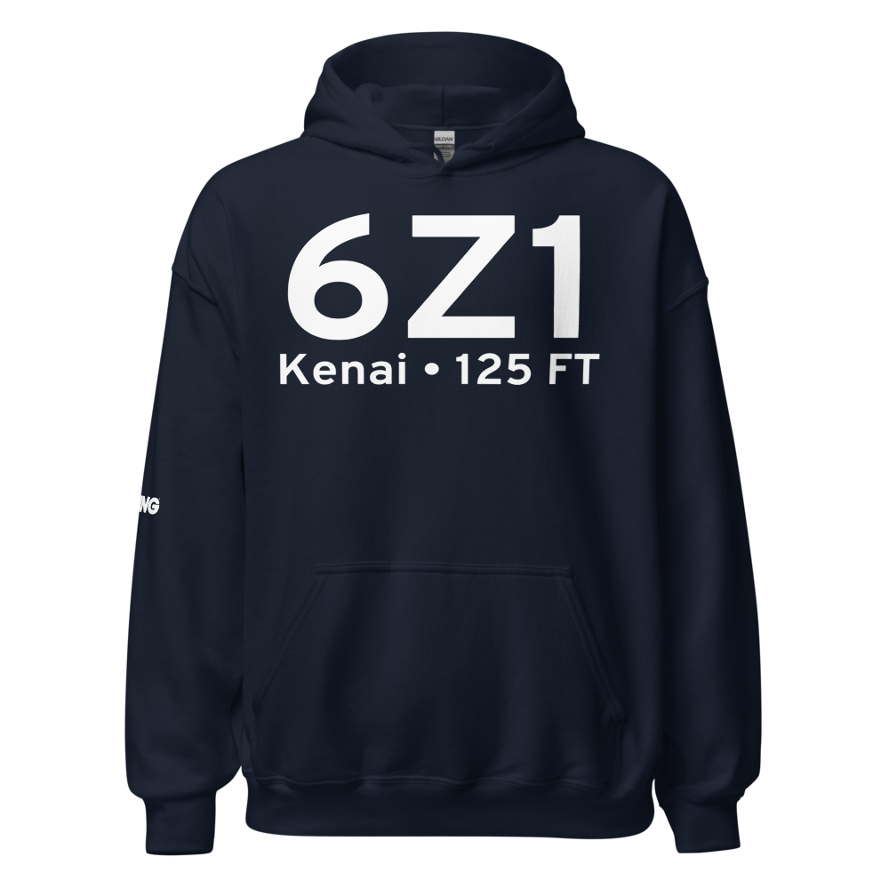 Kenai (6Z1) Airport Hoodie Sweatshirt 