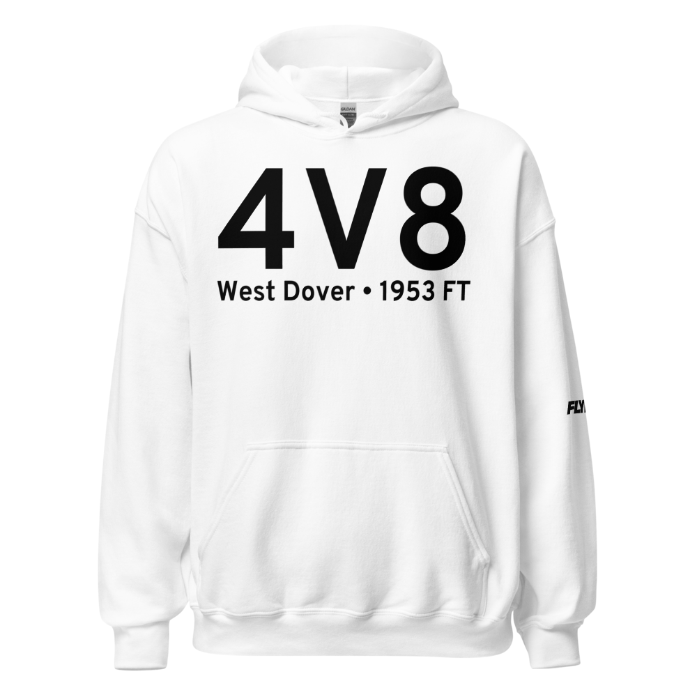 West Dover (4V8) Airport Hoodie Sweatshirt 