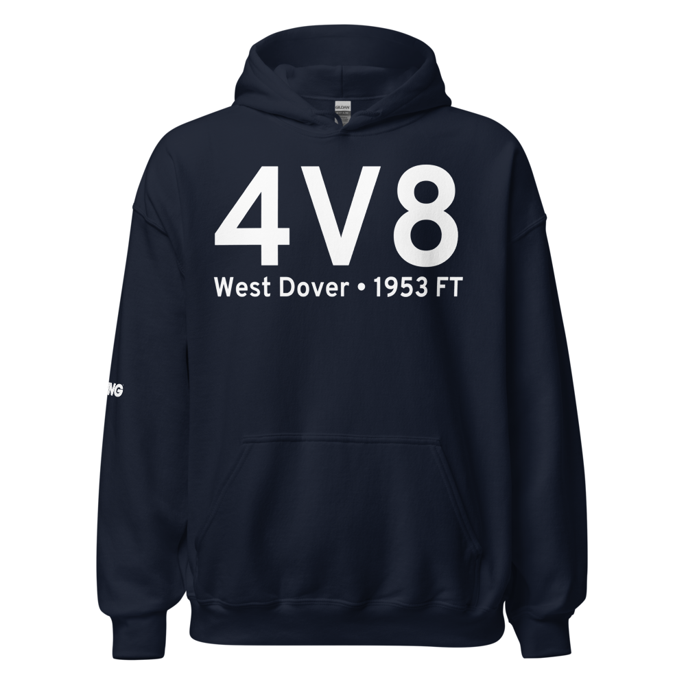 West Dover (4V8) Airport Hoodie Sweatshirt 