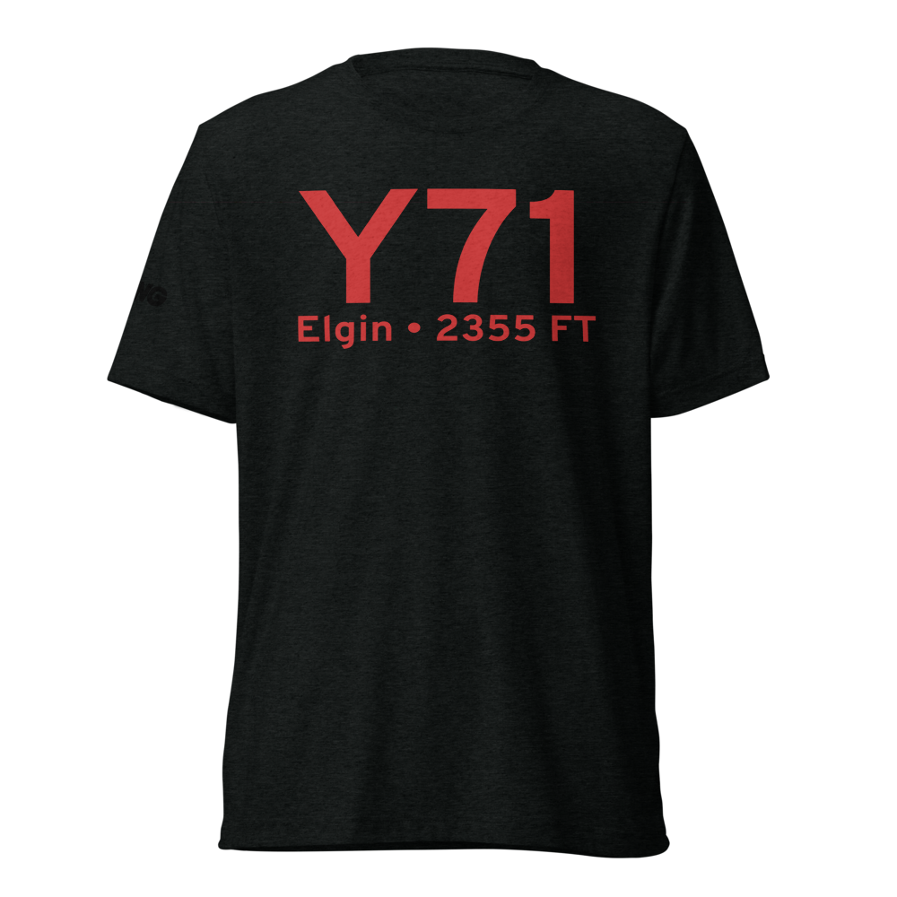 Elgin (Y71) Airport Tri-blend T-Shirt 