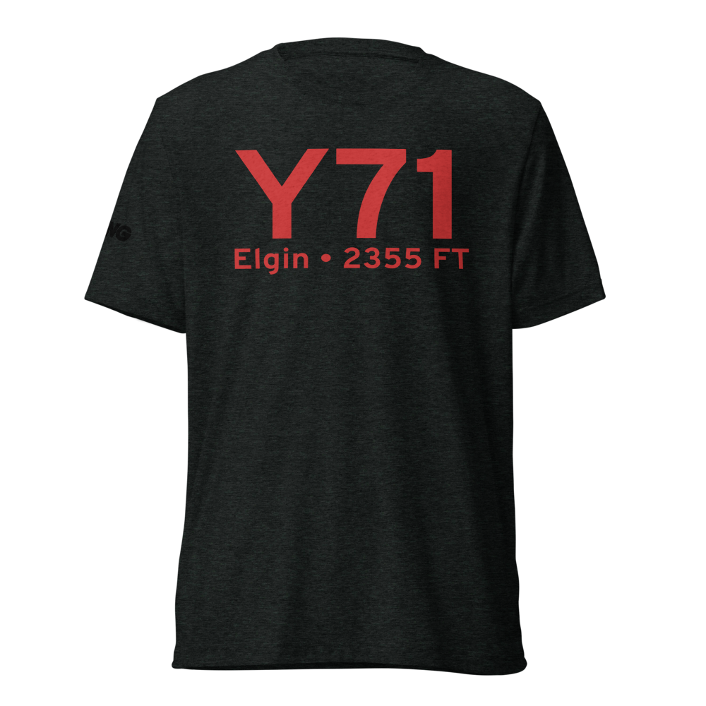 Elgin (Y71) Airport Tri-blend T-Shirt 