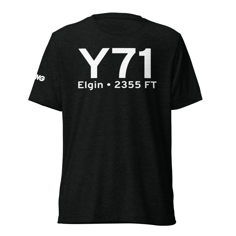 Elgin (Y71) Airport Tri-blend T-Shirt 