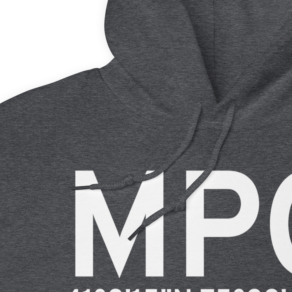 Mount Pocono (KMPO) Airport Hoodie Sweatshirt 