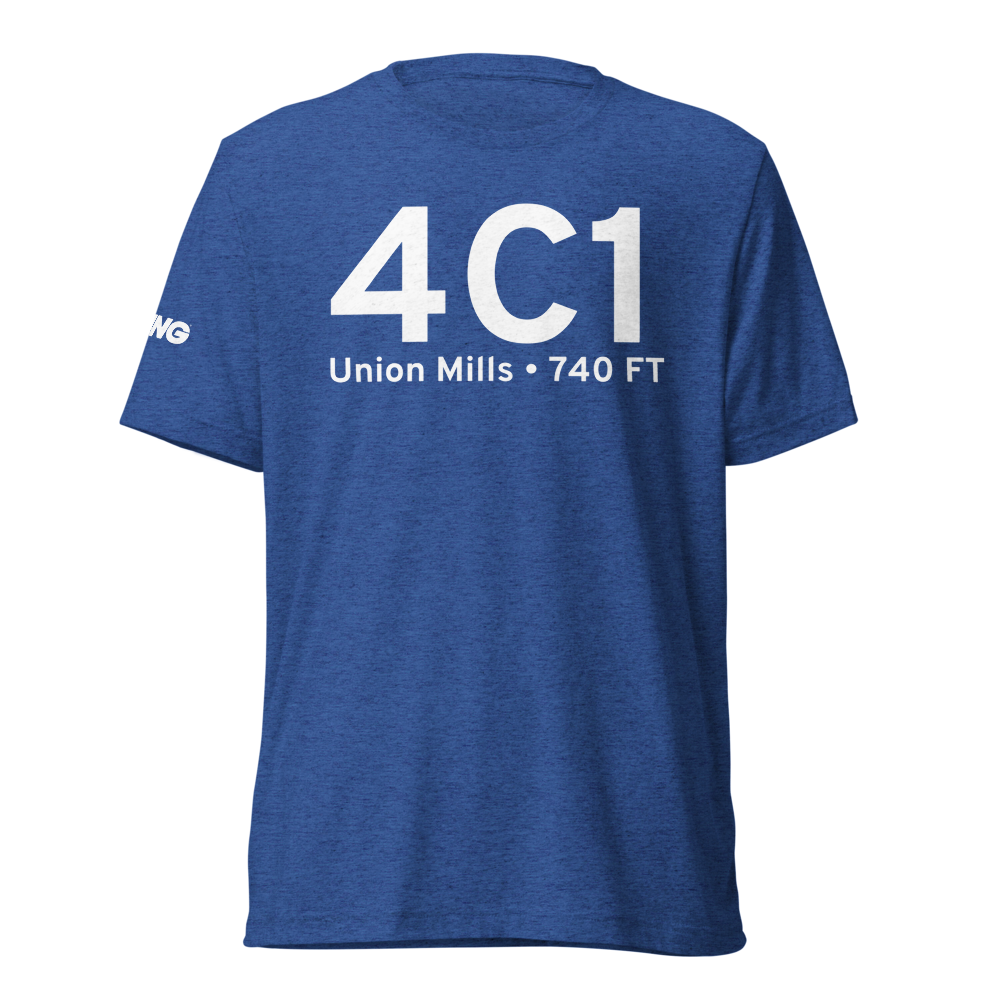 Union Mills (4C1) Airport Tri-blend T-Shirt 