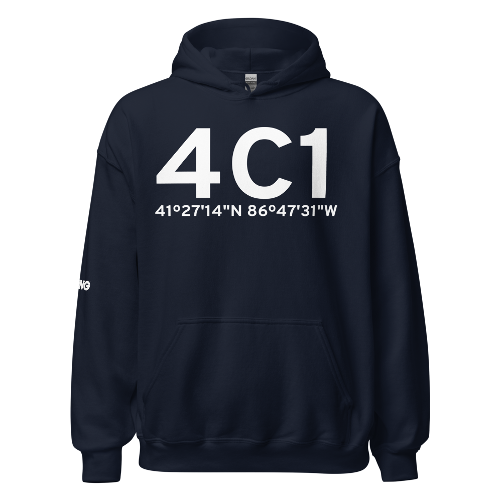 Union Mills (4C1) Airport Hoodie Sweatshirt 