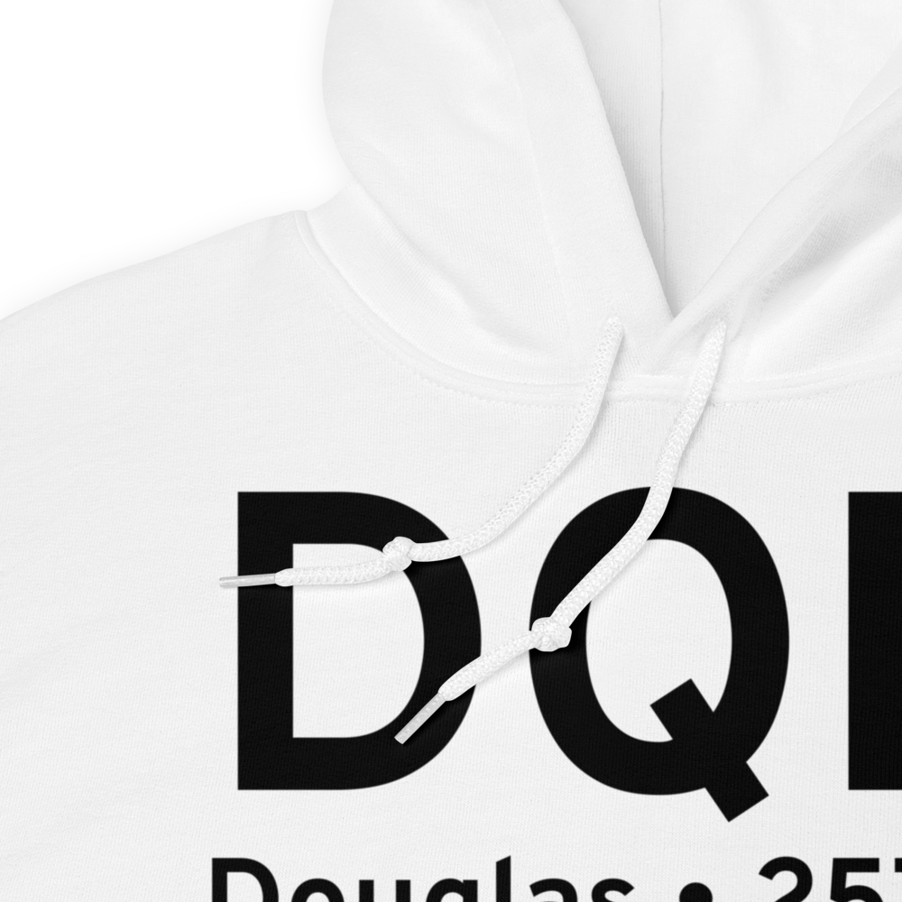 Douglas (KDQH) Airport Hoodie Sweatshirt 