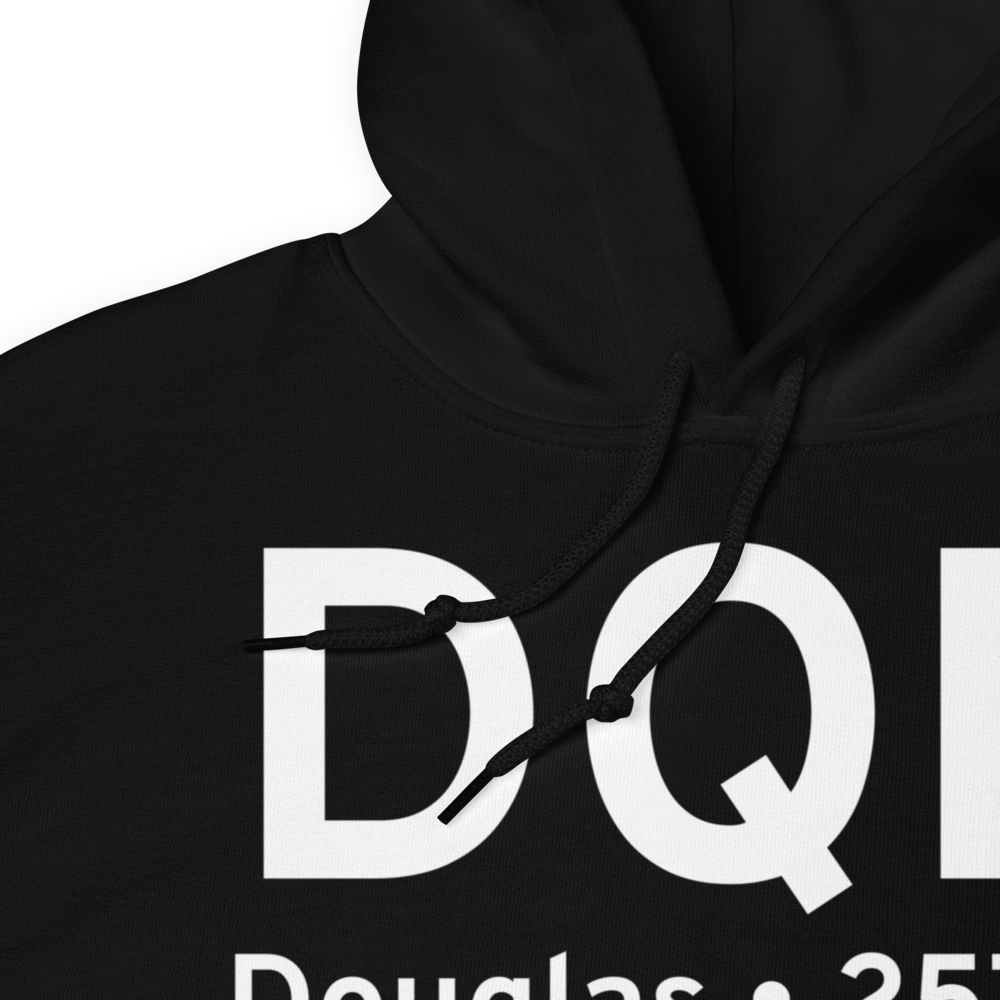 Douglas (KDQH) Airport Hoodie Sweatshirt 