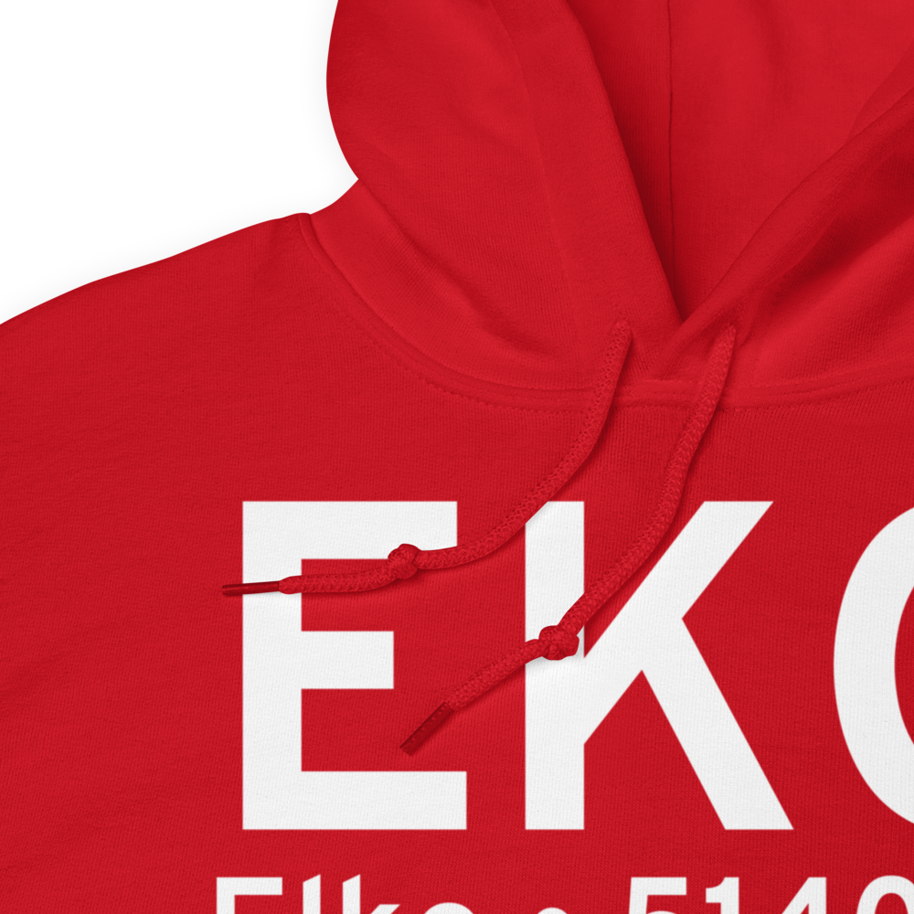 Elko (KEKO) Airport Hoodie Sweatshirt 