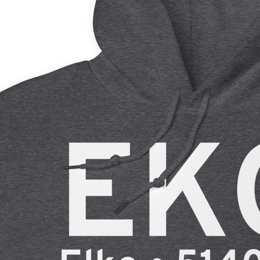 Elko (KEKO) Airport Hoodie Sweatshirt 