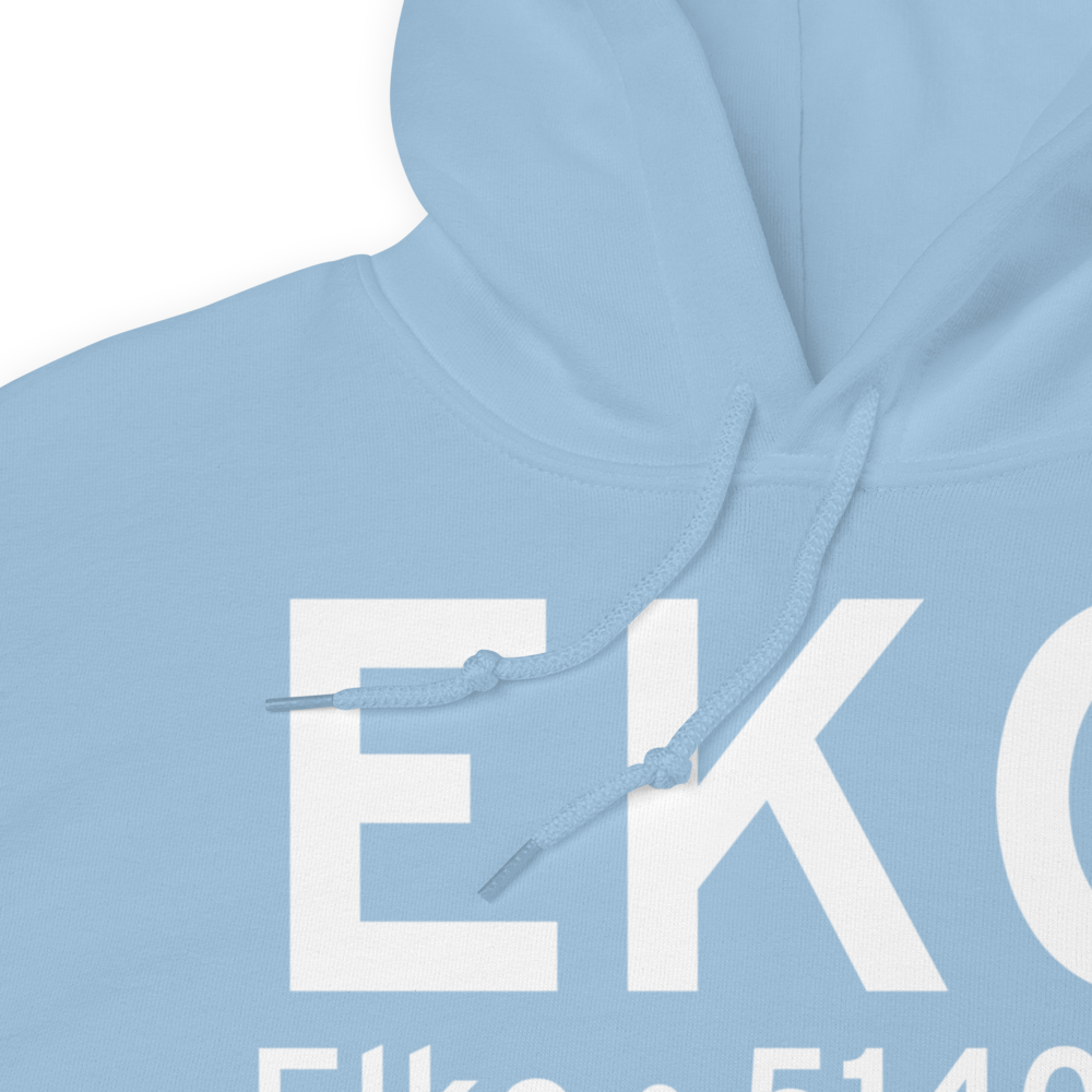 Elko (KEKO) Airport Hoodie Sweatshirt 