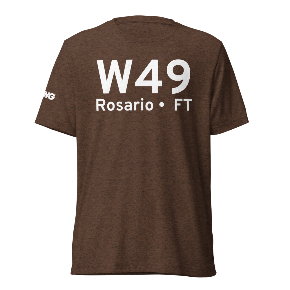 Rosario (W49) Airport Tri-blend T-Shirt 