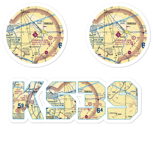Prineville Airport (S39) VFR Sectional Sticker Pack