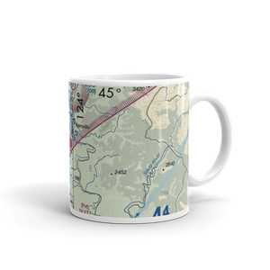 Siletz Bay State Airport (S45) VFR Sectional  Mug