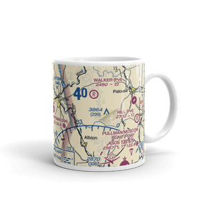 Port of Whitman Business Air Center Airport (S94) VFR Sectional  Mug