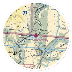 Anderson Field (S97) VFR Sectional Sticker (30 mile)
