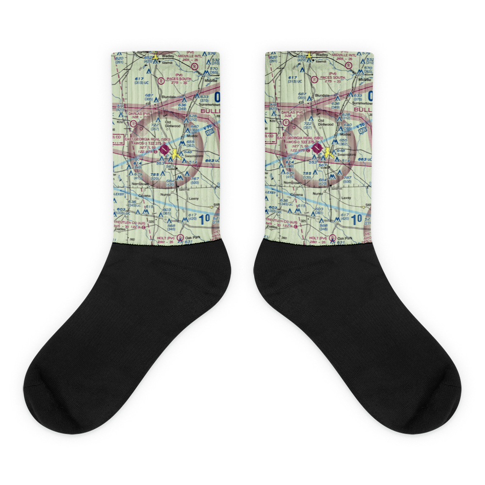 Emanuel County Airport (SBO) VFR Sectional Socks 