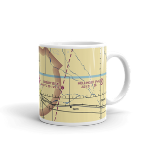 Shelby Airport (SBX) VFR Sectional  Mug