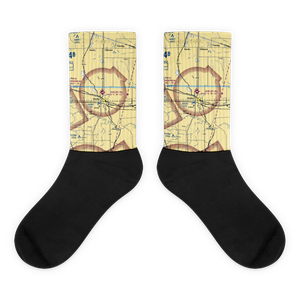 Shelby Airport (SBX) VFR Sectional Socks
