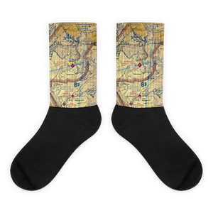 Sedona Airport (SEZ) VFR Sectional Socks