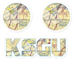 St George Municipal Airport (SGU) VFR Sectional Sticker Pack