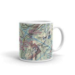 Shenandoah Valley Regional Airport (SHD) VFR Sectional  Mug