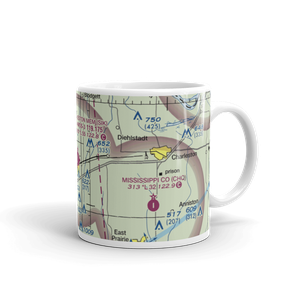 Sikeston Memorial Municipal Airport (SIK) VFR Sectional  Mug