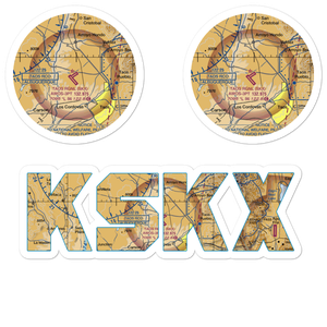 Taos Regional Airport (SKX) VFR Sectional Sticker Pack