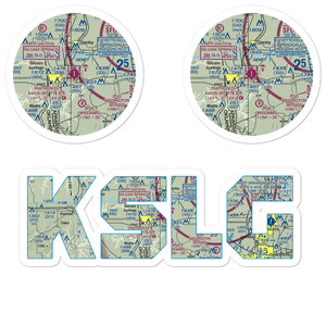 Smith Field (SLG) VFR Sectional Sticker Pack
