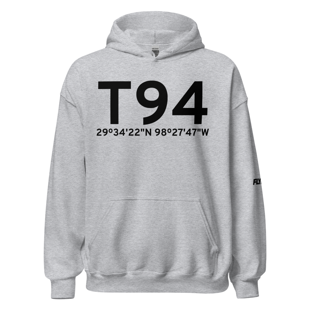 San Antonio (T94) Airport Hoodie Sweatshirt 