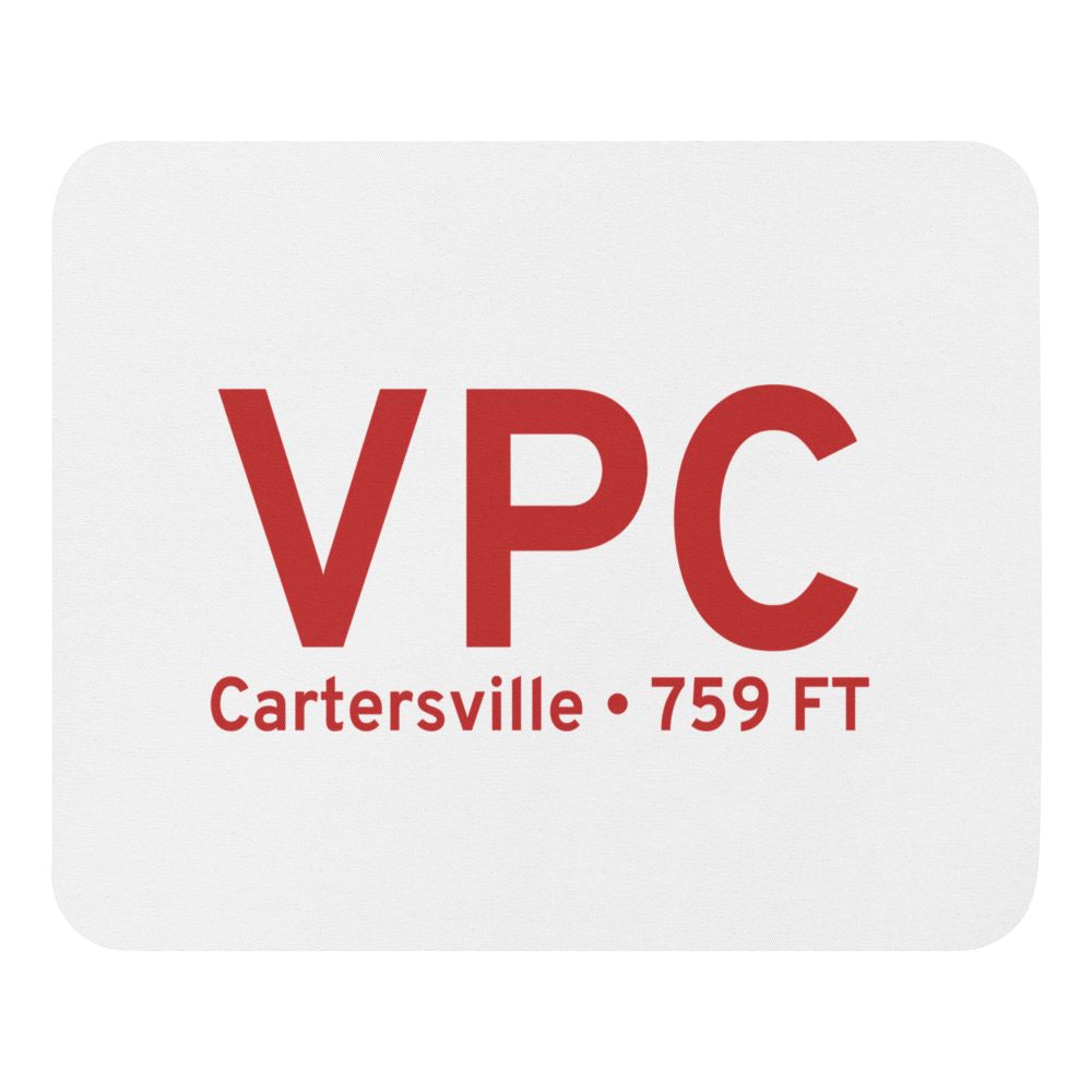 Cartersville (KVPC) Airport  Mouse Pad 