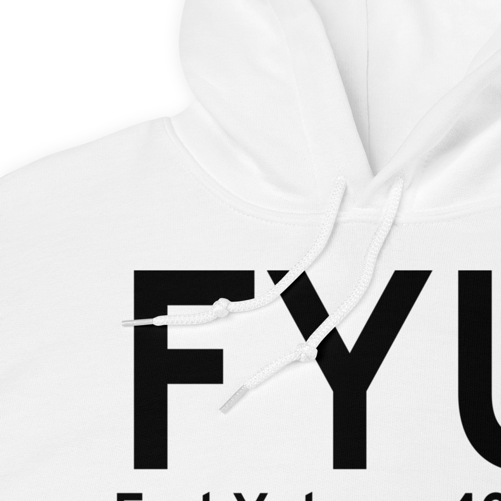 Fort Yukon (PFYU) Airport Hoodie Sweatshirt 