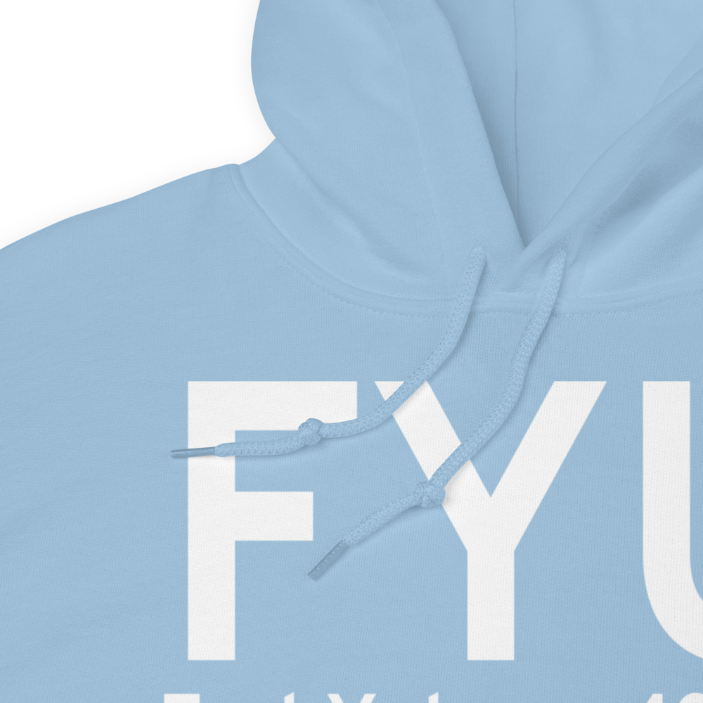 Fort Yukon (PFYU) Airport Hoodie Sweatshirt 