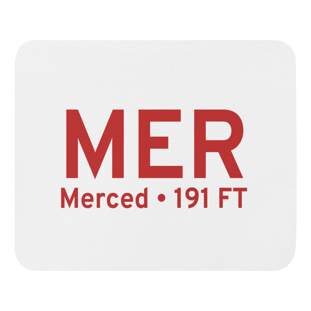 Merced (KMER) Airport  Mouse Pad 