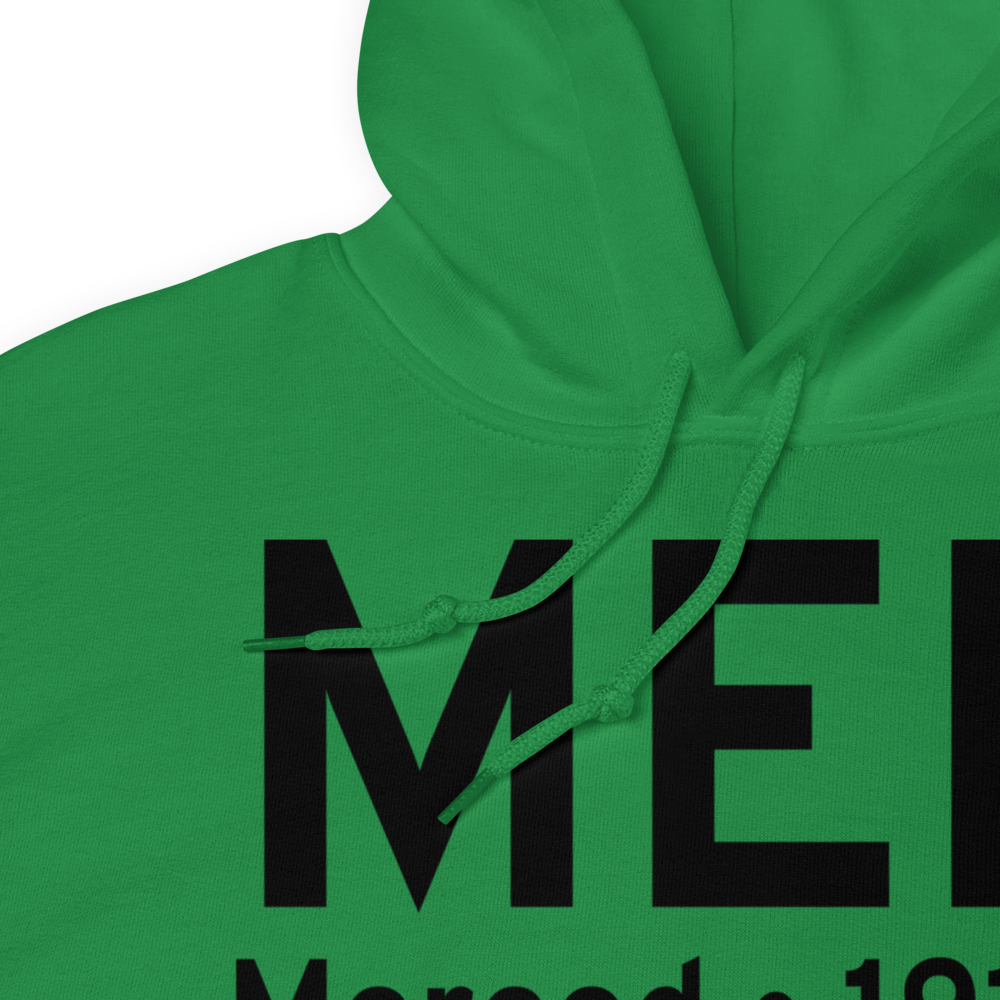 Merced (KMER) Airport Hoodie Sweatshirt 
