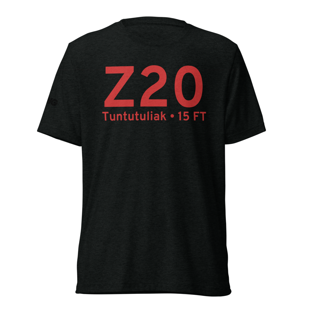 Tuntutuliak (Z20) Airport Tri-blend T-Shirt 