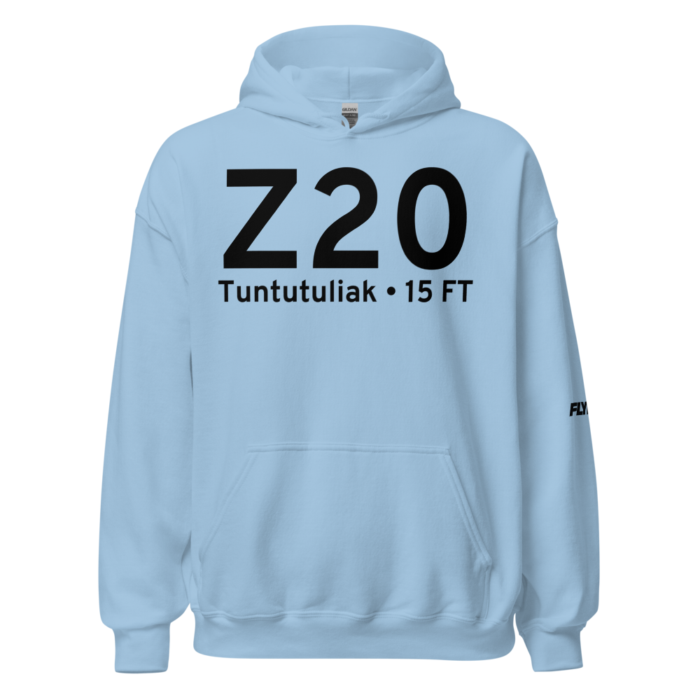 Tuntutuliak (Z20) Airport Hoodie Sweatshirt 