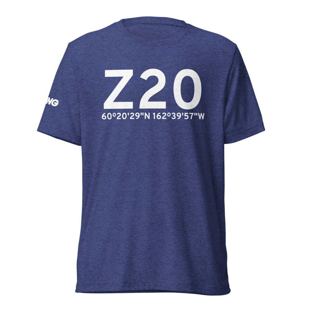 Tuntutuliak (Z20) Airport Tri-blend T-Shirt 