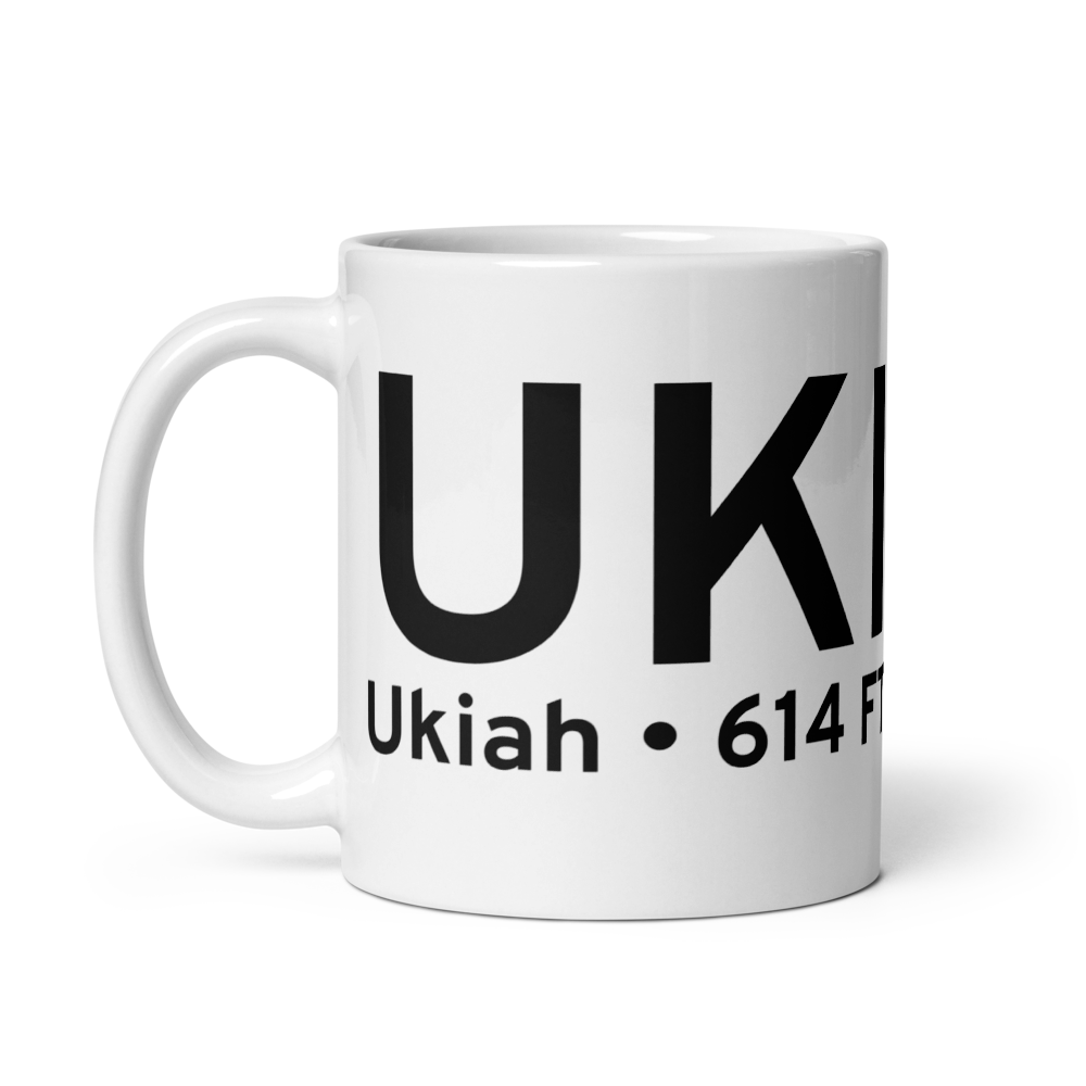 Ukiah (KUKI) Airport Mug 