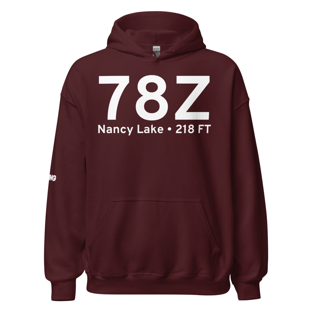 Nancy Lake (78Z) Airport Hoodie Sweatshirt 
