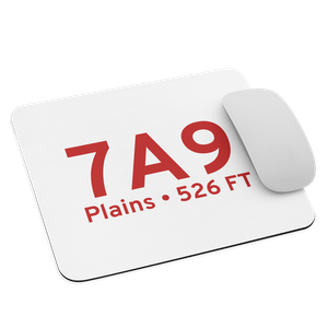 Plains (7A9) Airport  Mouse Pad