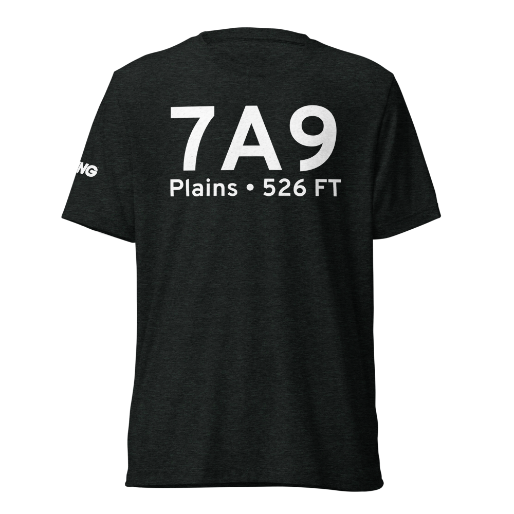 Plains (7A9) Airport Tri-blend T-Shirt 
